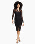Bar III Mesh Bodycon Midi Dress